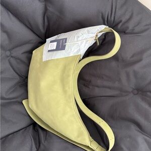 Universal Thread Sleek Olive Green Shoulder Bag